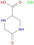 5-Oxopiperazine-2-carboxylic acid hydrochloride