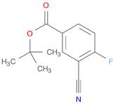 tert-Butyl 3-cyano-4-fluorobenzoate