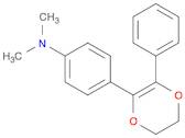 4-​(5,​6-​Dihydro-​3-​phenyl-​1,​4-​dioxin-​2-​yl)​-​N,​N-​dimethylbenzenamine
