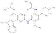 1-Methylethyl 2-[[4-[[2-(dimethylamino)ethyl]methylamino]-2-methoxy-5-[(1-oxo-2-propen-1-yl)amino]phenyl]amino]-4-(1-methyl-1H-indol-3-yl)-5-pyrimidinecarboxylate