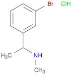 1-(3-Bromophenyl)-N-methylethanaminehydrochloride