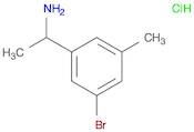 1-(3-Bromo-5-methylphenyl)ethanaminehydrochloride