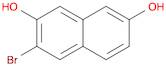 3-Bromonaphthalene-2,7-diol