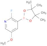 2-fluoro-5-methoxy-3-(4,4,5,5-tetramethyl-1,3,2-dioxaborolan-2-yl)pyridine