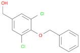 Benzenemethanol, 3,5-dichloro-4-(phenylmethoxy)-