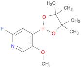 Pyridine, 2-fluoro-5-methoxy-4-(4,4,5,5-tetramethyl-1,3,2-dioxaborolan-2-yl)-