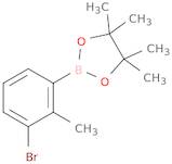 3-Bromo-2-methylphenylboronic acid pinacol ester