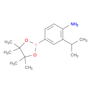 Benzenamine, 2-(1-methylethyl)-4-(4,4,5,5-tetramethyl-1,3,2-dioxaborolan-2-yl)-