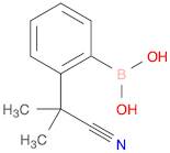 [2-(1-Cyano-1-methylethyl)phenyl]boronic acid