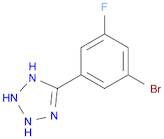 5-(3-Bromo-5-fluorophenyl)-2H-tetrazole