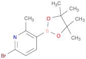 6-bromo-2-methyl-3-(4,4,5,5-tetramethyl-1,3,2-dioxaborolan-2-yl)pyridine
