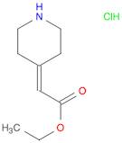 ethyl 2-(piperidin-4-ylidene)acetate