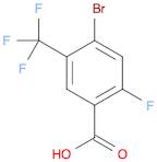 4-bromo-2-fluoro-5-(trifluoromethyl)benzoic acid