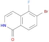 6-Bromo-5-fluoro-1(2H)-isoquinolinone