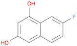 1,​3-​Naphthalenediol, 7-​fluoro-