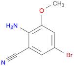 2-Amino-5-bromo-3-methoxybenzonitrile