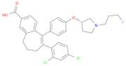 8-(2,4-Dichlorophenyl)-9-[4-[[(3S)-1-(3-fluoropropyl)-3-pyrrolidinyl]oxy]phenyl]-6,7-dihydro-5H-benzocycloheptene-3-carboxylic acid