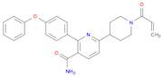 6-[1-(1-Oxo-2-propen-1-yl)-4-piperidinyl]-2-(4-phenoxyphenyl)-3-pyridinecarboxamide