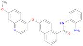N-(2-Aminophenyl)-6-[(7-methoxy-4-quinolinyl)oxy]-1-naphthalenecarboxamide