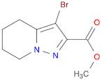 Methyl3-bromo-4,5,6,7-tetrahydropyrazolo[1,5-a]pyridine-2-carboxylate