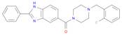 (4-(2-Fluorobenzyl)piperazin-1-yl)(2-phenyl-1H-benzo[d]imidazol-6-yl)methanone