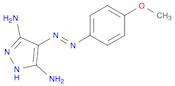 4-((4-Methoxyphenyl)diazenyl)-1H-pyrazole-3,5-diamine