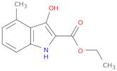 Ethyl3-hydroxy-4-methyl-1H-indole-2-carboxylate