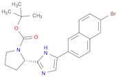 (S)-tert-Butyl2-(5-(6-bromonaphthalen-2-yl)-1H-imidazol-2-yl)pyrrolidine-1-carboxylate