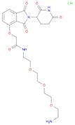 N-(2-(2-(2-(2-Aminoethoxy)ethoxy)ethoxy)ethyl)-2-((2-(2,6-dioxopiperidin-3-yl)-1,3-dioxoisoindolin-4-yl)oxy)acetamidehydrochloride