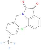 7-Chloro-1-(4-(trifluoromethyl)benzyl)indoline-2,3-dione