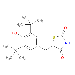 5-(3,5-Di-tert-butyl-4-hydroxybenzyl)thiazolidine-2,4-dione