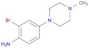 2-Bromo-4-(4-methylpiperazin-1-yl)aniline