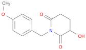 3-Hydroxy-1-(4-methoxybenzyl)piperidine-2,6-dione