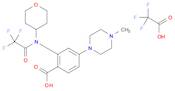 4-(4-Methyl-1-piperazinyl)-2-[(4-tetrahydropyranyl)(2,2,2-trifluoroacetyl)amino]benzoicAcidTrifluoroacetate