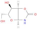 (3aS,5R,6R,6aR)-6-Hydroxy-5-(hydroxymethyl)tetrahydrofuro[2,3-d]oxazol-2(5H)-one