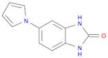 1,3-dihydro-5-(1H-pyrrol-1-yl)-2H-benzimidazol-2-one