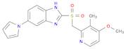 2-[[(4-methoxy-3-methyl-2-pyridinyl)methyl]sulfonyl]-6-(1H-pyrrol-1-yl)-1H-benzimidazole