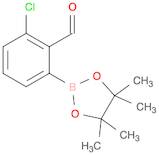 2-Chloro-6-(4,4,5,5-tetramethyl-1,3,2-dioxaborolan-2-yl)benzaldehyde