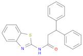 N-(1,3-benzothiazol-2-yl)-3,3-diphenylpropanamide