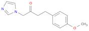 1-(1H-imidazol-1-yl)-4-(4-methoxyphenyl)butan-2-one