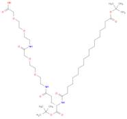 (S)-22-(Tert-butoxycarbonyl)-10,19,24-trioxo-3,6,12,15-tetraoxa-9,18,23-triazahentetracontane-1,41…