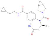 (2S)-1-(3-azabicyclo[3.1.0]hex-3-ylcarbonyl)-N-(2-cyclopropylethyl)-2,3,4,5-tetrahydro-2-methyl-4-oxo-1H-1,5-benzodiazepine-7-carboxamide