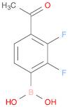 4-Acetyl-2,3-difluorophenylboronic Acid