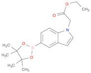 ethyl2-(5-(4,4,5,5-tetramethyl-1,3,2-dioxaborolan-2-yl)-1H-indol-1-yl)acetate