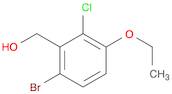 (6-Bromo-2-chloro-3-ethoxy-phenyl)methanol