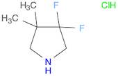 3,3-Difluoro-4,4-dimethyl-pyrrolidine;hydrochloride