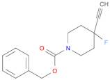benzyl4-ethynyl-4-fluoro-piperidine-1-carboxylate