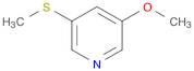 3-Methoxy-5-methylsulfanyl-pyridine