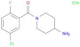 (4- 氨基- 1- 哌啶基) (5- 氯- 2- 氟苯基) -甲酮盐酸盐