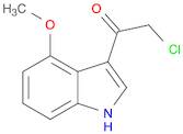 Ethanone, 2-chloro-1-(4-methoxy-1H-indol-3-yl)-